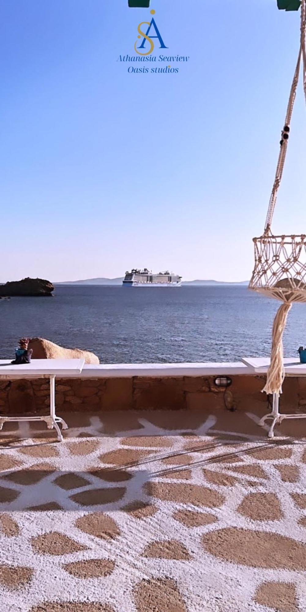 Mykonos Athanasia Seaview Oasis Studios By The Port Houlakia  Exteriér fotografie