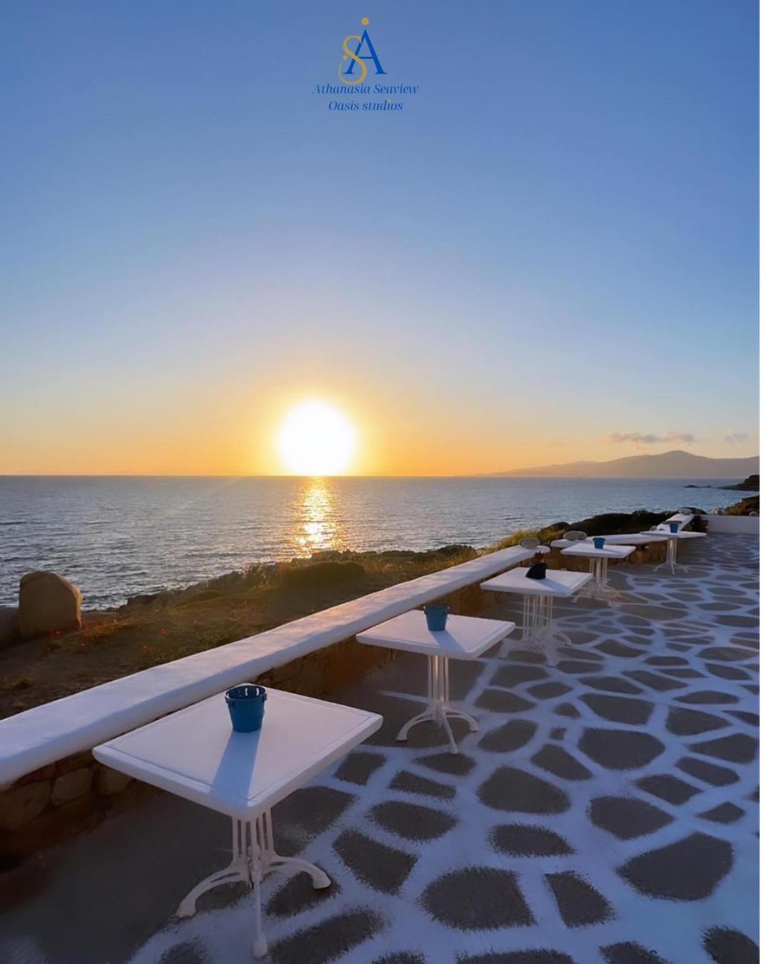 Mykonos Athanasia Seaview Oasis Studios By The Port Houlakia  Exteriér fotografie