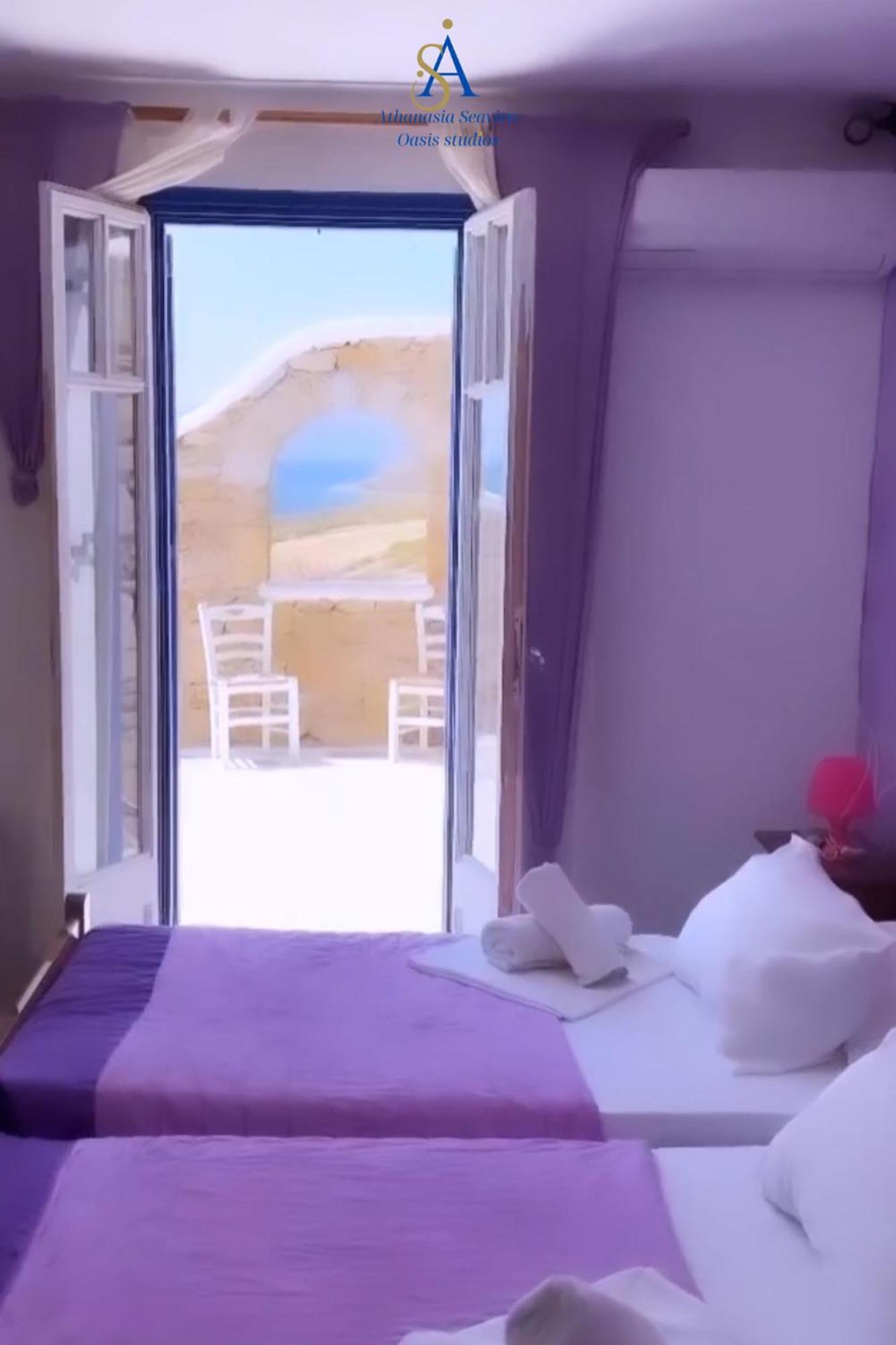 Mykonos Athanasia Seaview Oasis Studios By The Port Houlakia  Exteriér fotografie