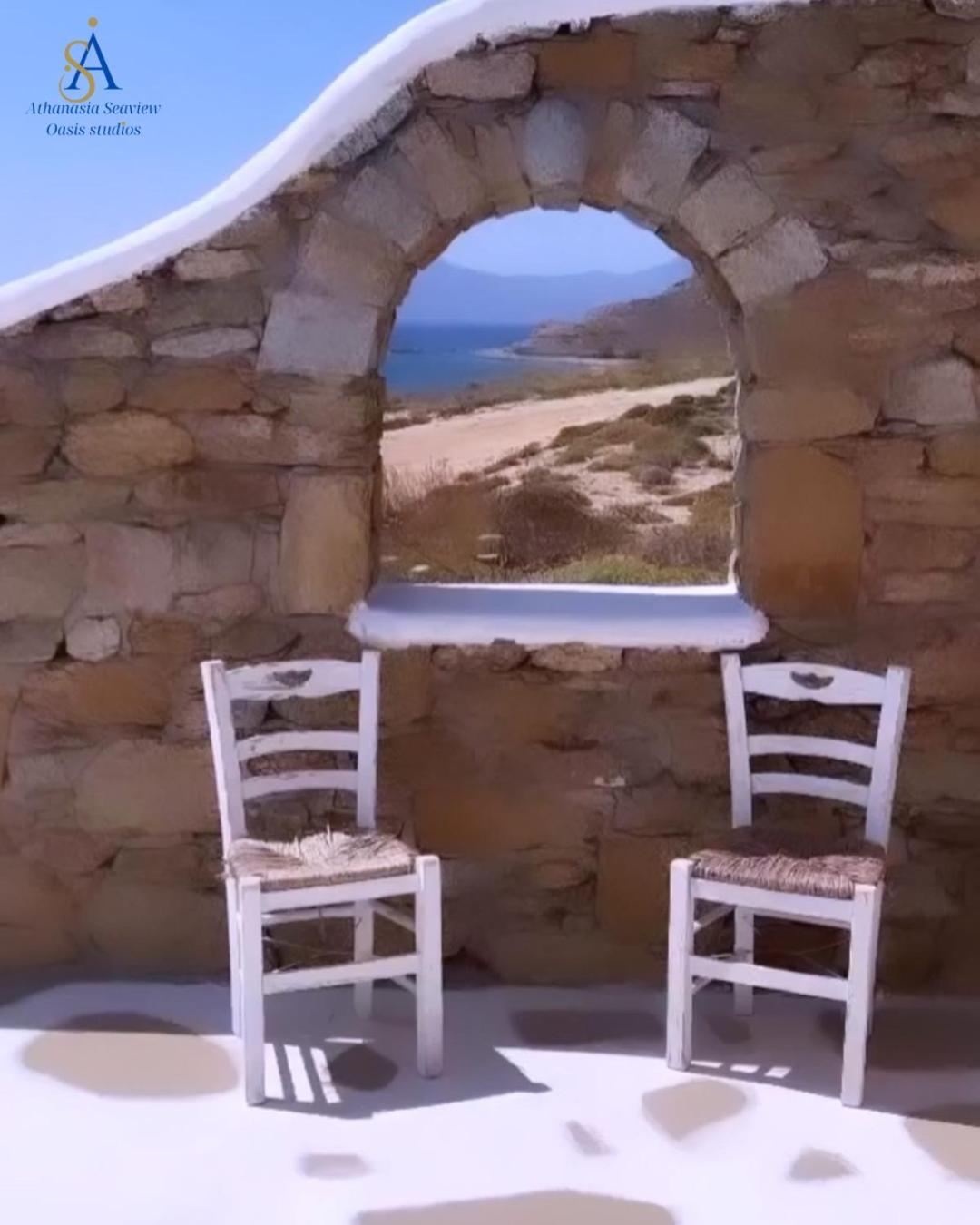 Mykonos Athanasia Seaview Oasis Studios By The Port Houlakia  Exteriér fotografie